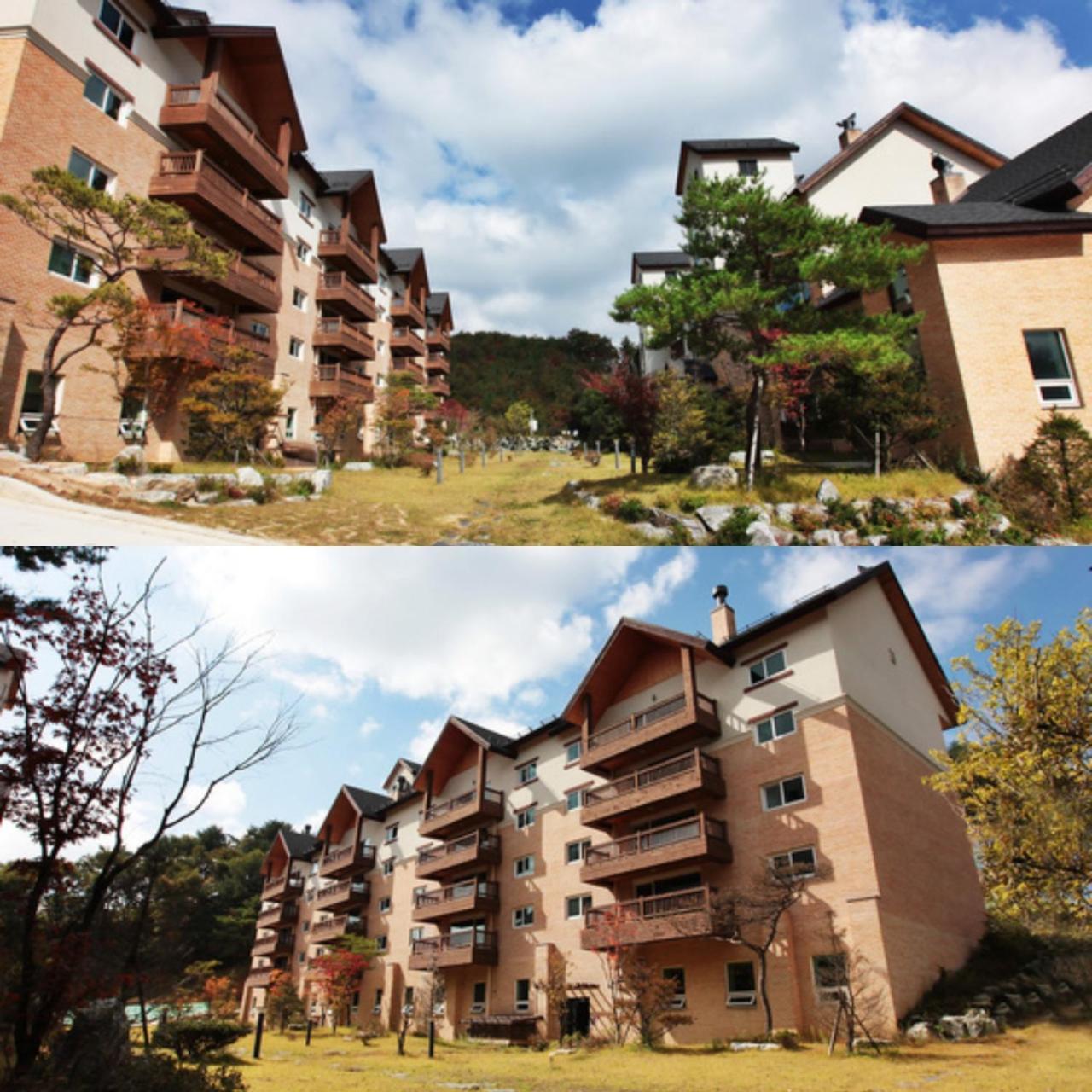 Hugel Village Pyeongchang Exterior foto